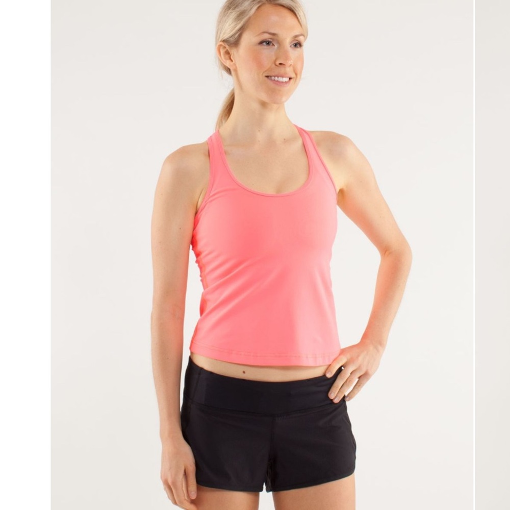 Lululemon Cool Racerback *Racing Length, Size 4, Like New! Only Worn Once!